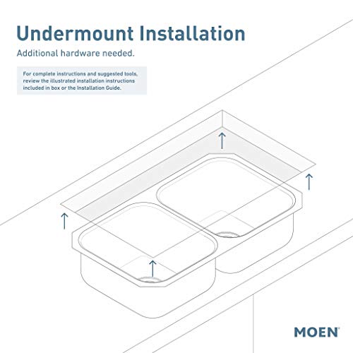 Moen G18253, Stainless #TOP2