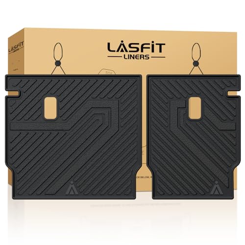 Image of LASFIT Rear Seat Back Protector for Honda HR-V 2023-2027 TPE | Full Surround TPE Mats, Tall Walls, 3D Custom Fit, Non-Slip, Easy Clean, Tool-Free Install, Vehicle-Specific Accessories