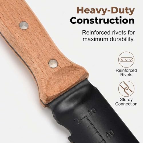 Cuchillo de jardín multiusos con funda miniatura 7
