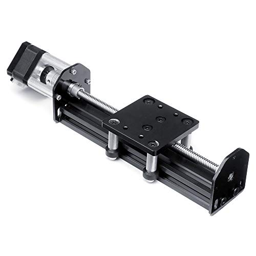 KingLan Hpv4 Linear Führungsset Openbuilds Mini V Linearaktuator 100-500Mm Linearmodul Mit 17Hs3401S Schrittmotor - 150Mm Cover