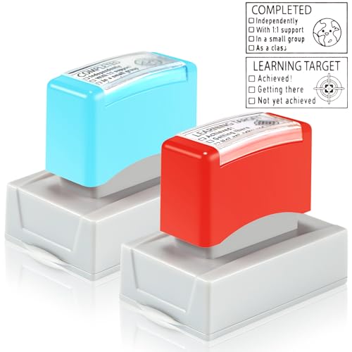 2 Pcs Teacher Stamps for Classroom Special Accommodations Self Te...