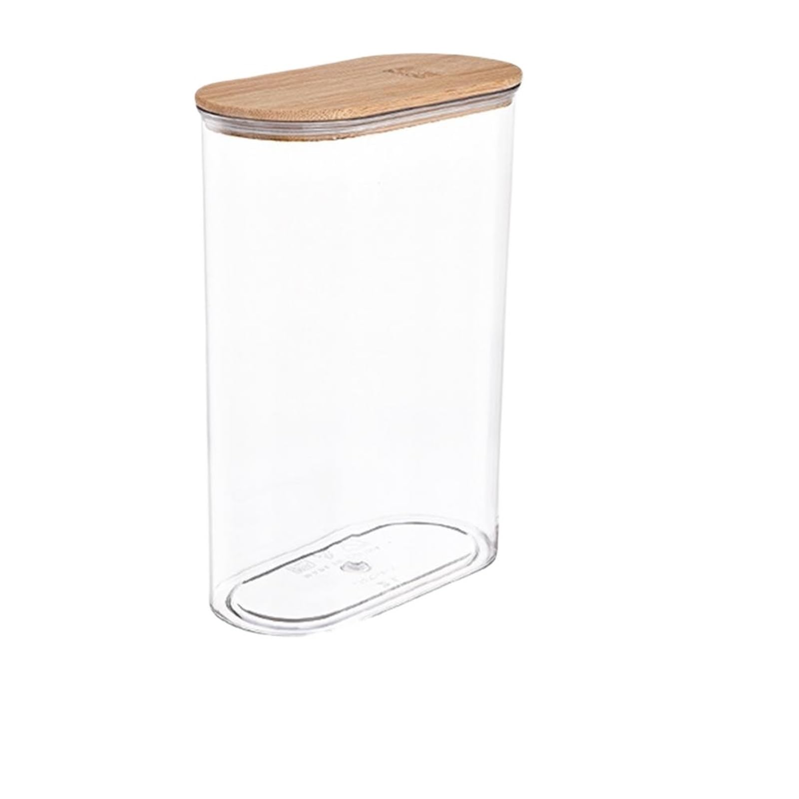 LSNNMU 2pcs Square Storage Jars With Lid For Coffee Beans Grains Dried Fruit Containers Kitchen Organizers For Preserving(1500ML)