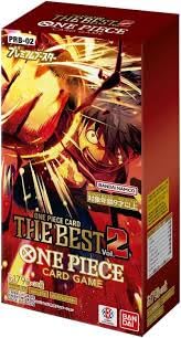 2箱　ONE PIECE CARD GAME THE BEST 1 Pack of ONE Piece Card Game (PRB 02) TCG Team Booster Pack