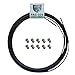 3/16 PVF Coated Steel Brake Line Kit, 3/8-24 Fittings, 25Ft.