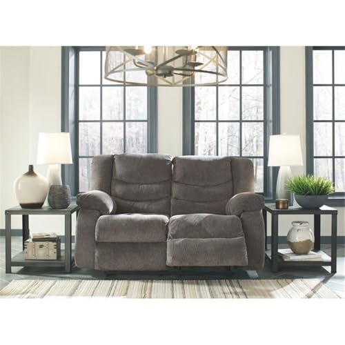 Signature Design by Ashley Tulen Wall Hugger Reclining Loveseat, Dark Gray - image 4