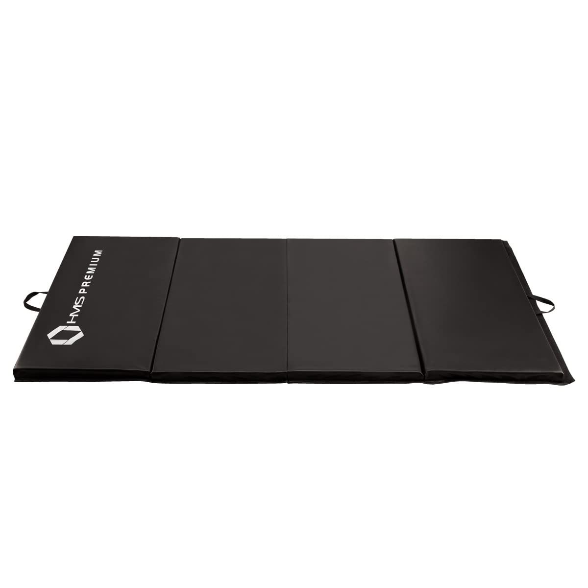 Matelas de gymnastique HMS 4 pièces MGS01 240 cm x 120 cm x 5 cm noir