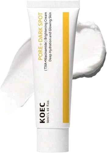 Pore and Dark Spot TXA Niacinamide Face Cream 50ml | Deep Hydration, Glowing Skin, Centella Asiatica Extract, Simmondsia Chinensis Oil, Mild & Safe Formula