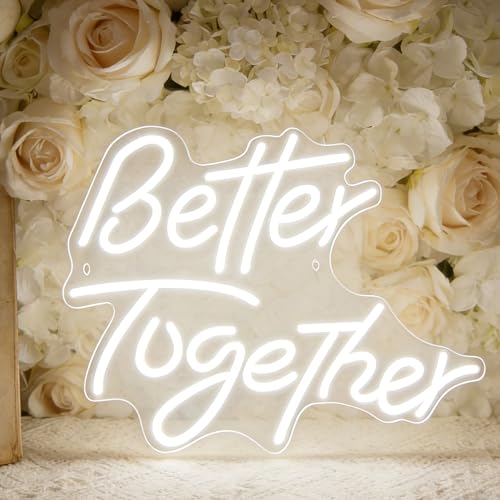 Image of Neon Sign Neon for Wall Decor, LED Neon Light Sign for Girls Room Bedroom Wedding Birthday Party