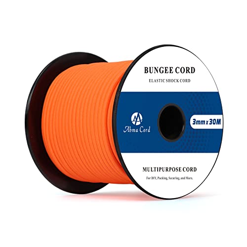 Abma Cord Gummiseil Hochelastisch 3mm Expanderseil 110% Dehnung Planenseil Spannseil (30M) Cover