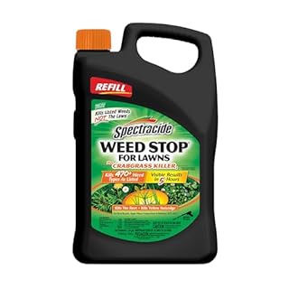 Spectracide Weed Stop For Lawns Plus Crabgrass Killer AccuShot Refill, 1.33 Gallons, Kills More Than 470 Types Of Weeds As Listed Including Dandelion, Chickweed, Clover, Crabgrass And Yellow Nutsedge