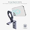 Itramax Continuity Camera Mount,Magnetic Laptop Phone Holder for Webcam Compatible with iPhone 16 15 13 14 12,Mag-Safe,iOS 16 iMac&Macbook macOS 13 Ventura,Studio Display,Aluminum Adjustable Stand - Image 5