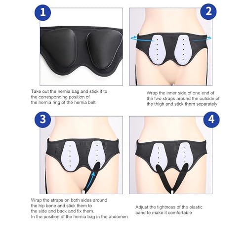 Faja para hernia masculina talla Small miniatura 3
