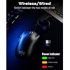 VGN Dragonfly F1 Pro Max Wireless Gaming Mouse, 130h Playtime Long Endurance, 55g Lightweight, PAW3395 26K DPI Flagship Sensor, 4000Hz Polling Rate Supported, Low Latency Esports Peripherals, Black
