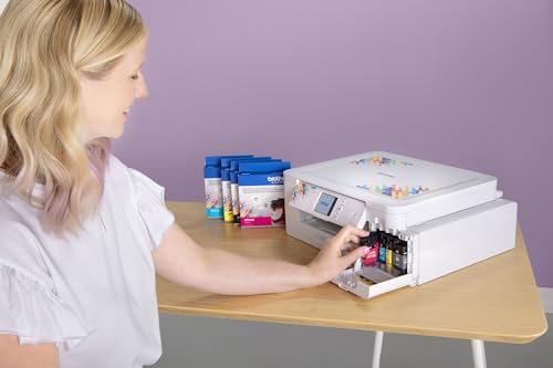 Image of Brother Sublimation Printer and 4-Color Sublimation Ink Cartridge Set