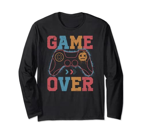 Game Over - Video Gamer Manga Larga