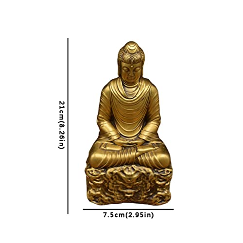 Statue de bouddha méditation zen en lotus TUSUOD