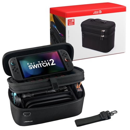 Amazon.co.jp: JSAUX Switch 2 ケース 大容量収納｜オールインボックス
