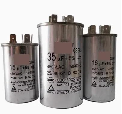 Capacitor CBB65 AC 20UF 450V repuesto de arranque para climatizador