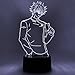 Otaku Lamps Jujutsu Kaisen - Satoru Gojo (Hidden Inventory) Anime Night Light, 16 Color RGB LED – Gift for Otaku
