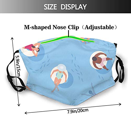 yanfind Anel inflável flutuante de peixe de verão sem costura para relaxamento, praia, mar, piscina,