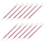 Mikikit 12 Embouts Mélangeurs pour Mastic Spirale Longue Buse d'Étanchéité pour Mastic...