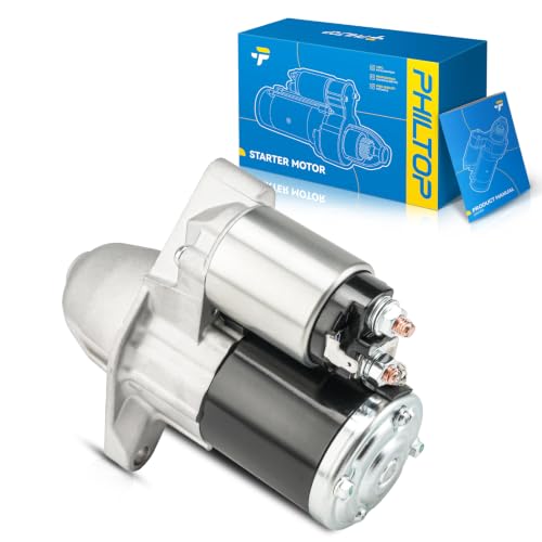Image of PHILTOP New 19254N Starter Compatible with Dodge Dart 2013-2016 2.4L /2.0L | New Starter Compatible with Dodge Dart 2013-2016 2.4L /2.0L, 1.4KW 12V CW 10Tooth 19254N Starter Motor