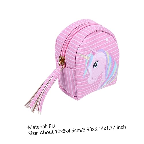 1pc Mini Cartoon Coin Purse Adorable Design for Girls Pu Material Earphone Cable Bag Change Purse2
