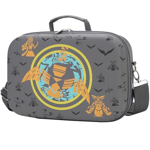 Dronside Zelda Carrying Storage Case for Nintendo Switch & Nintendo Switch OLED, Portable Travel Hard Shell Messenger Bag for Nintendo Switch Console Pro Controller Accessories