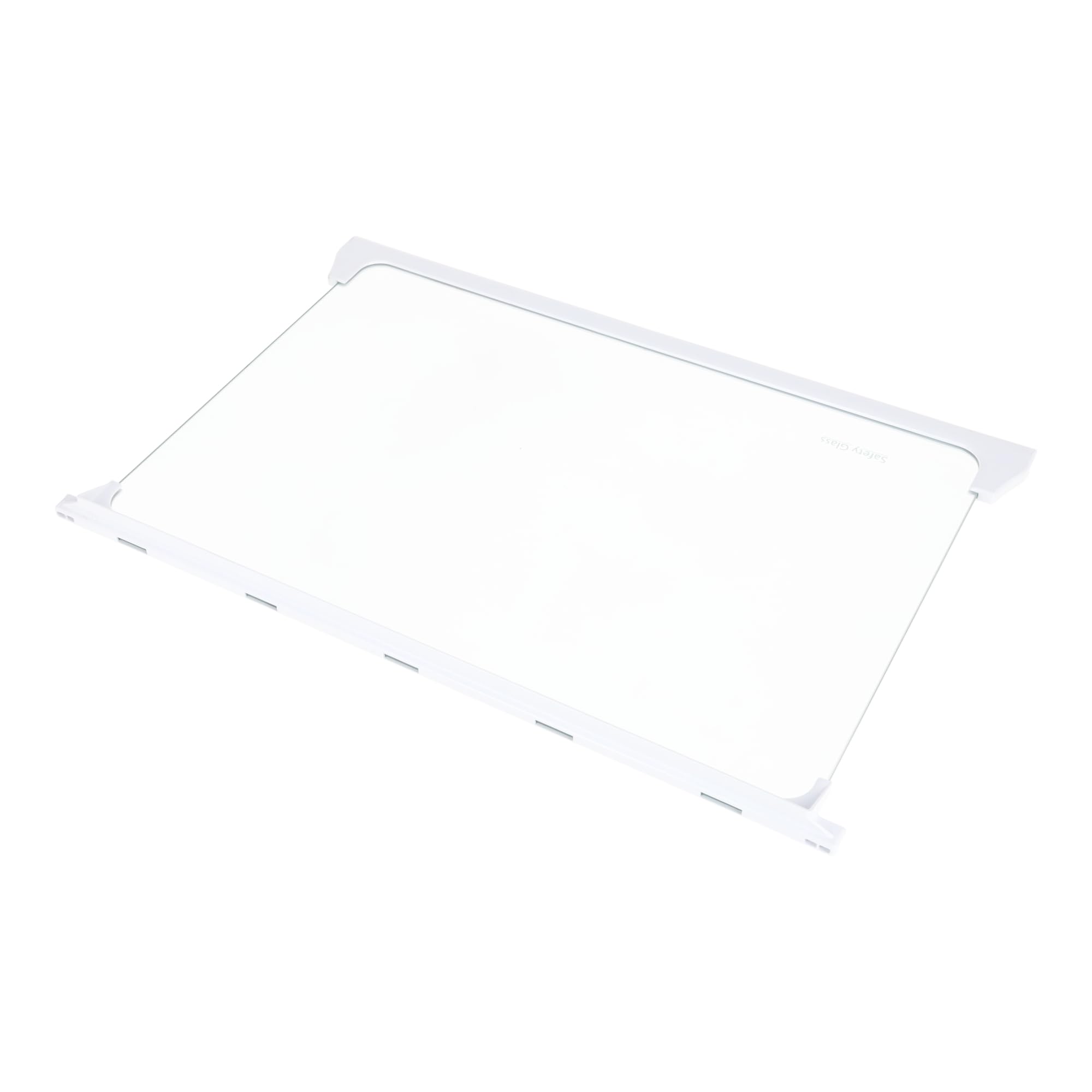 sparefixd Ripiano in vetro e bordi bianchi 451 x 302 mm per adattarsi a frigoriferi e freez Beko