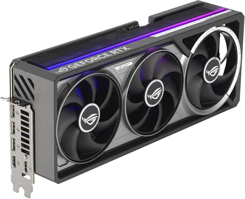 Image of ASUS ROG Astral GeForce RTX 5090 OC Edition Gaming Graphics Card (PCIe 5.0, 32GB GDDR7, HDMI /DP 2.1, 3.8-Slot, 4-Fan Design, Axial-tech Fans, Patented Vapor Chamber, Phase-Change GPU Thermal pad)
