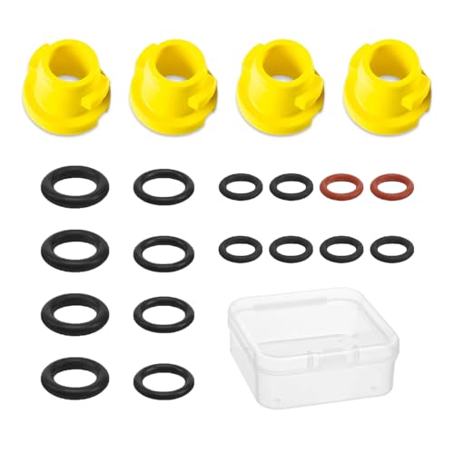 20pcs O Ring Nozzle Set Pressure Washer O-Ring Nozzle Set for Karcher Pressure Washer Accessories Compatible with Karcher K2 K3 K4 K5 K6 K7 High-pressure cleaner sealing ring O-ring sealing ring