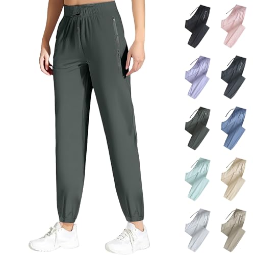 Image of New Sport Ice Silk Pants for Women Over 50,Travel Pants Women,