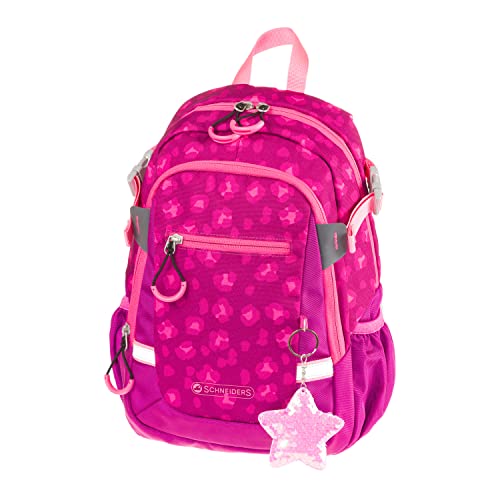 Schneiders Berry Bubble 49464-042 Children's Rucksack Approx. 25 x 35 x 12 cm with 11 Litre Volume 3 Compartments 2 Side Pockets and Sequin Tag