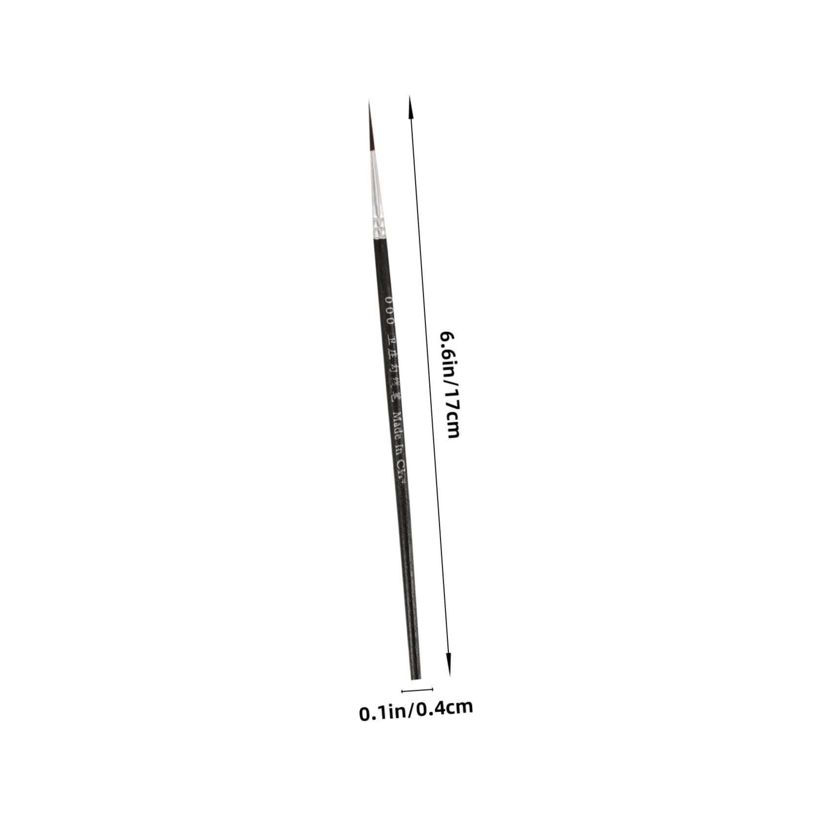 VILLCASE 150piezas Pinceles De Detalle Fino Para Pinceles Para Al Óleo Artísticas Para Principiantes y Profesionales