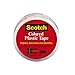 Scotch 190CL Colored Plastic Tape,  3/4 x 125-Inch,  Clear