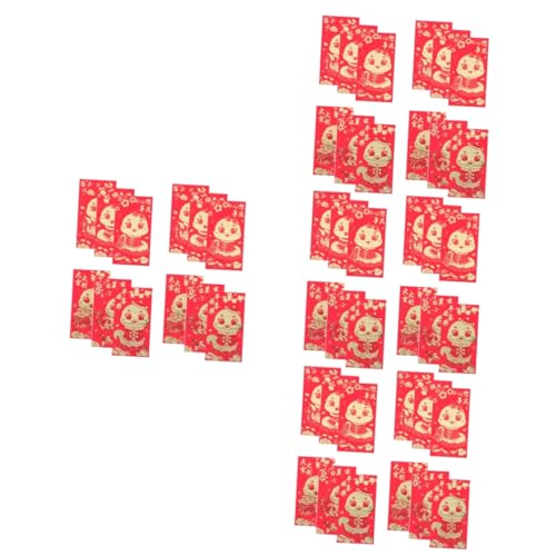 Enveloppes de pour serpent élégantes au design traditionnel raffiné de 144 pièces