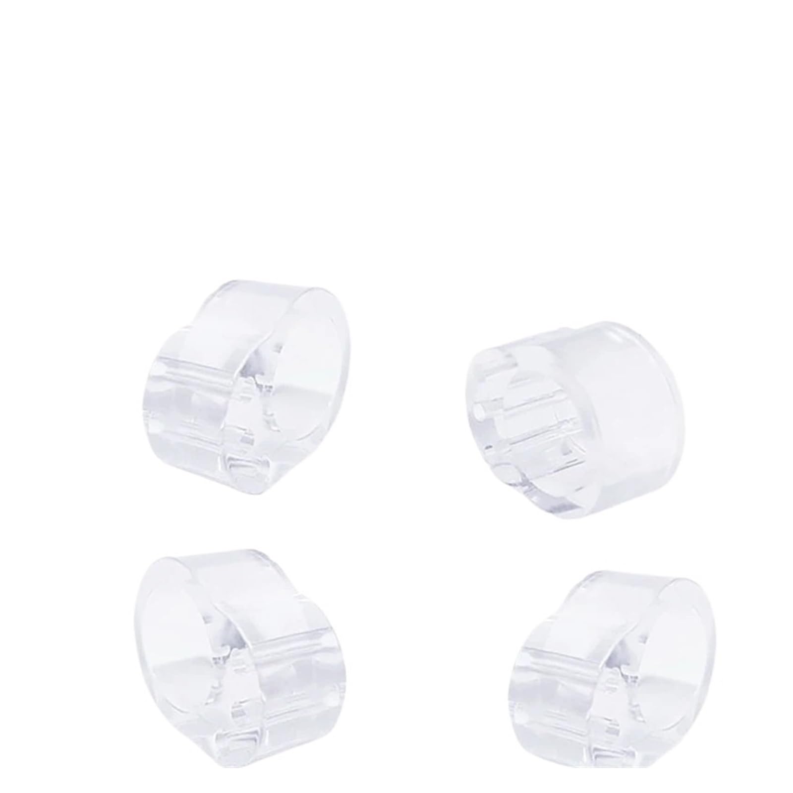 Kiddibubzi One Color 10Pcs Door Stops Door Handle Buffer Wall Protection Doorknob Bumper Furniture Protected Crash Pads Shockproof Rings