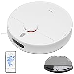 XIAOMI Robot Aspirapolvere S40C, Robot Vacuum con Lavapavimenti, Aspirazione 5000 Pa, Navigazione Intelligente LDS, Controllo App, Ideale per Animali Domestici, Pavimenti Duri e Moquette