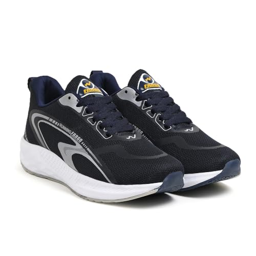 Image of FARGO Men's Spark Fylon Sole Memory Foam Patawa Running Sports Walking Shoes, Gym Shoes | Lightweight & Comfortable Lace-Up Shoes for Mens and Boys