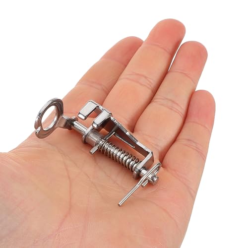 Set de 3 piezas de pies prensatelas profesionales para máquina de coser miniatura 4