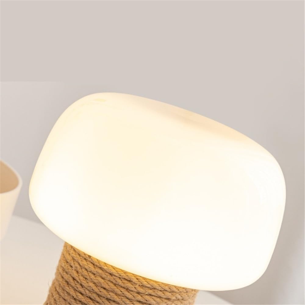 Affascinante Lampada da tavolo in legno for camera letto, comodino, decorazione d'atmosfera Arredamento per la casa