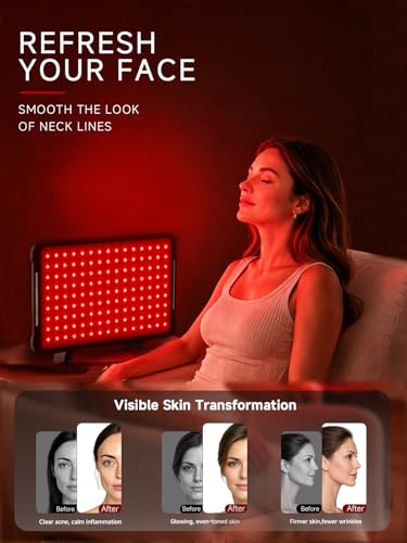 Image of 3-in-1 Flexible Red Light Therapy Panel, 384 LEDs, 660nm Red & 850nm NIR | From Face to Feet-Stand It, Set It Down or Wrap It On for Red Light Care That Fits Your Routine