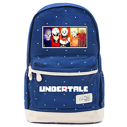Mochila Escolar de Anime Undertale Informal Impresa para Niños A02