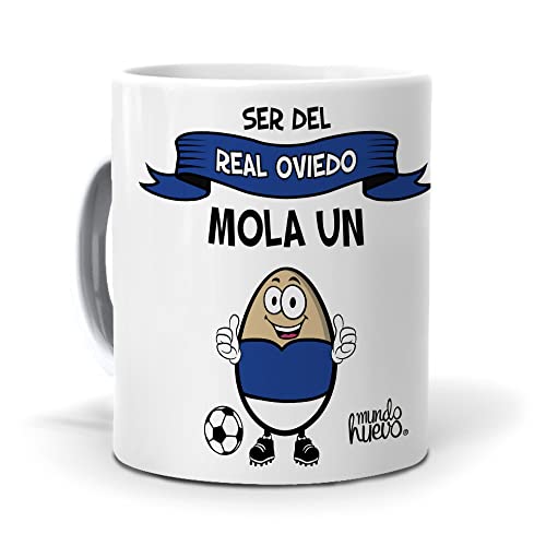 Tazas para Regalo Futbolero | Ser del Real Oviedo Mola un Huevo