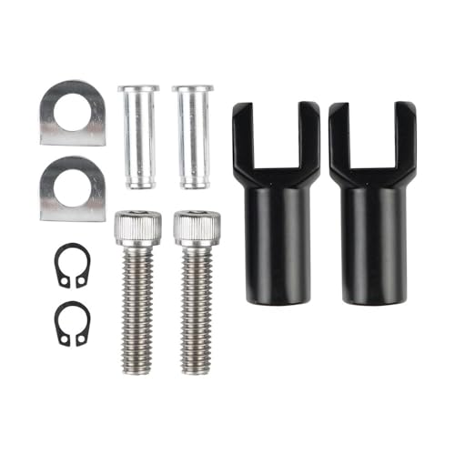 Kit de supports repose-pieds moto en alliage pour Softail
