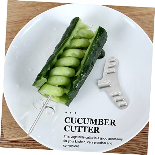 Cortador en espiral multifunción de cocina para pepino miniatura 7