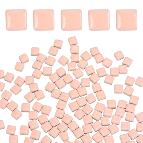 QUARKZMAN Mosaikfliesen für Bastelarbeiten 0,44 LB Quadratisch...