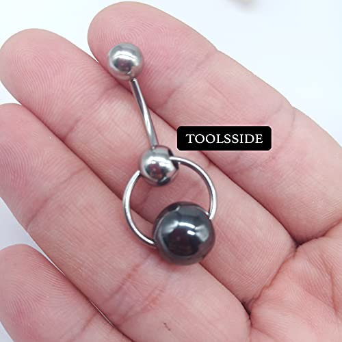 Toolsside Vch Piercing Jewelry - Vertical Hood Piercing Jewelry For Women 14G Surgical Steel Piercings For Genital Piercing #TOP2