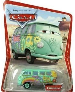 Filmore - Tarjeta de fondo de escena del desierto con diseño de la parte delantera y trasera del desierto, escala 1:55, 12 autos en la parte