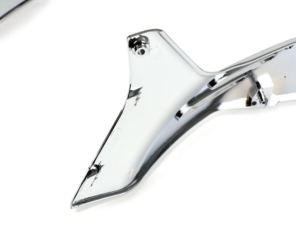 MOTO NOSTRA Seitenverkleidung Set chrom kompatibel für Vespa GTS 125-300, Vespa GTS Super 125-300, Vespa GTS Super Sport 125-300, Vespa GTV 125-300